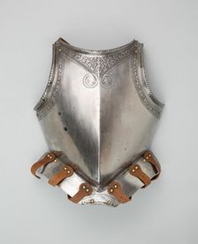 Breastplate with Associated Skirt for Half-Armor, Italy, northern, c. 1580. Creator: Unknown