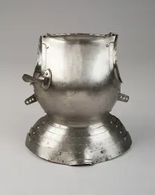 Breastplate with Folding Lance Rest and Fauld, Innsbruck, c. 1550. Creator: Micheal Witz
