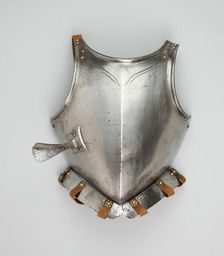 Breastplate with Lance Rest and Fauld, Italy, c. 1570. Creator: Unknown