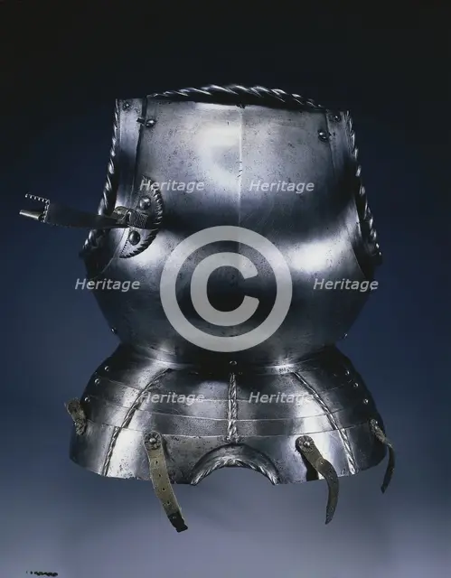 Breastplate (with lance rest and fauld/ Nuremberg), c.1510-1530. Creator: Unknown.