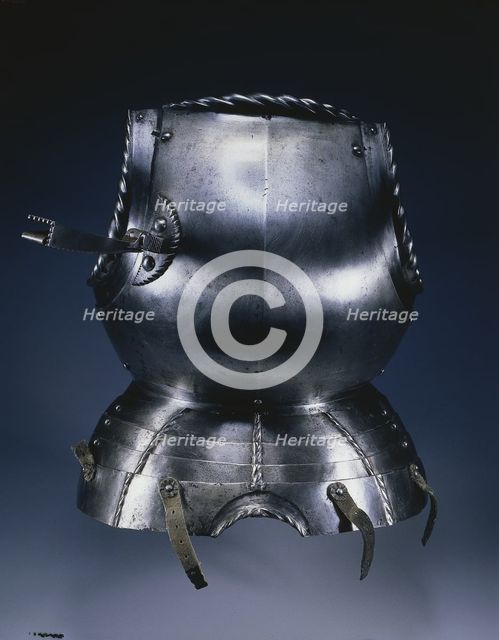 Breastplate (with lance rest and fauld/ Nuremberg), c.1510-1530. Creator: Unknown.