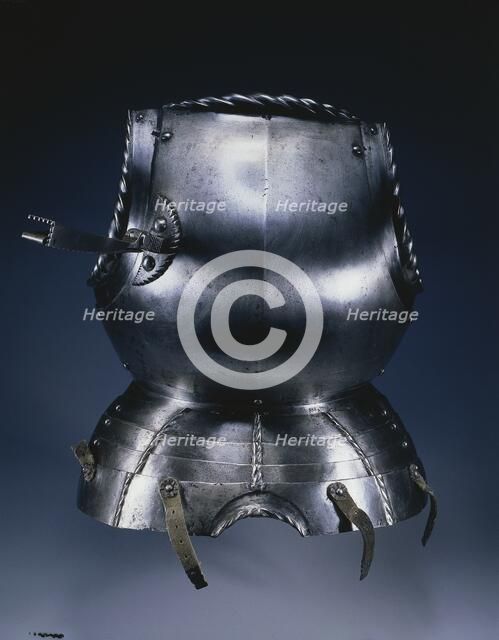 Breastplate (with lance rest and fauld/ Nuremberg), c.1510-1530. Creator: Unknown.