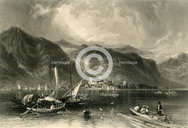'Bregenz', c1872. Creator: E I Roberts.