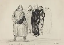 Bredouilles. l'Equipage d'un Zeppelin, probably 1915. Creator: Jean Louis Forain