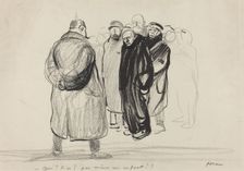 Bredouilles. l'Equipage d'un Zeppelin, probably 1915. Creator: Jean Louis Forain