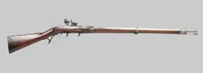 Breech Loading Flintlock Musket, United States, 1838. Creator: John Hancock Hall