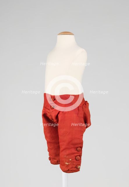 Breeches, American, 1761. Creator: Unknown.