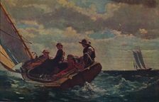 Breezing Up 1873-1876. Artist: Winslow Homer