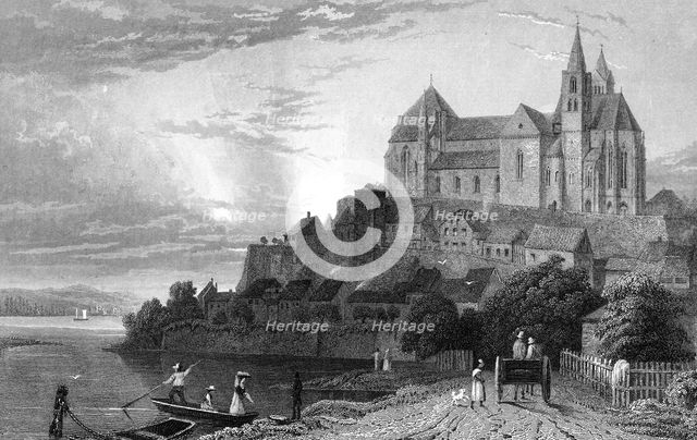 Breisach am Rhein, Germany, 19th century.Artist: J Rolph