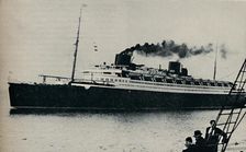 Bremen: Germany's Candidate for the Speed Championship at Sea c1935