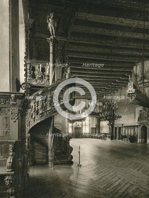 'Bremen - Hall in the Town Hall', 1931. Artist: Kurt Hielscher.