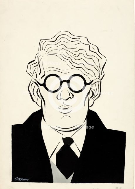 Brendan Bracken, 1st Viscount Bracken, between 1939 and 1946. Creators: Central Office of Information, Stephen Roth.