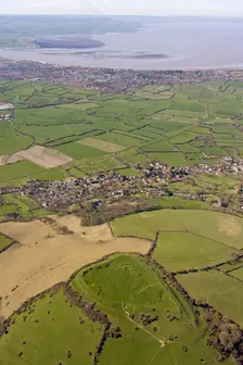 Brent Knoll hill fort, Somerset, 2007. Artist: Historic England Staff Photographer
