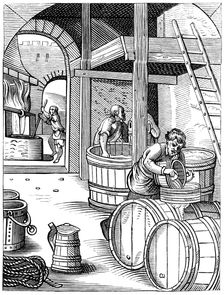 Brewer, 16th century (1849).Artist: Jost Amman