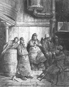 Brewer's Men 1872. Creator: Gustave Doré