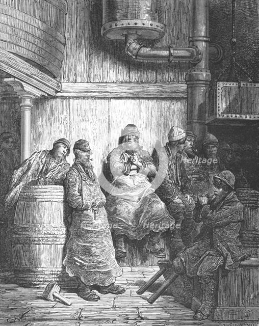 'Brewer's Men', 1872.  Creator: Gustave Doré.