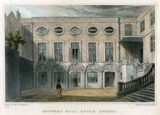 Brewers Hall, Addle Street, City of London, 1831.Artist: William Radclyffe