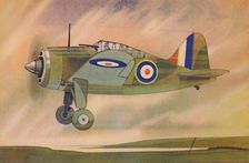 Brewster "Buffalo" Fighter Monoplane c1944. Creator: Unknown