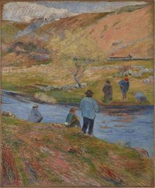Breton Fishermen , 1888. Creator: Gauguin, Paul Eugéne Henri (1848-1903)