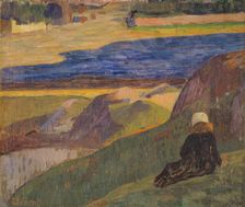 Breton Landscape, 1892. Creator: Gad Frederick Clement