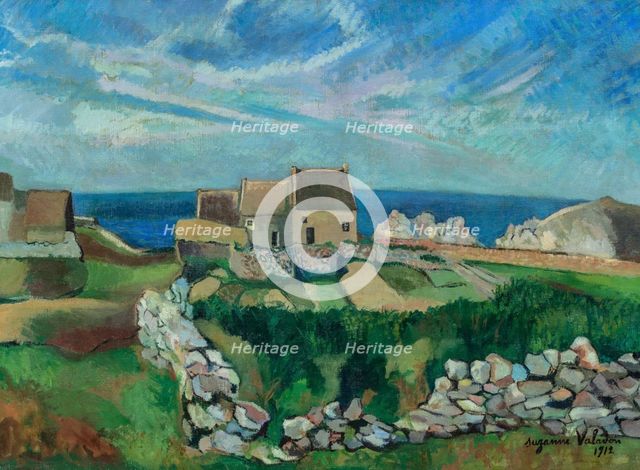 Breton Landscape, 1912. Creator: Valadon, Suzanne (1865-1938).