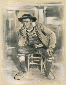 Breton Peasant 1903. Artist: Mortimer L Menpes