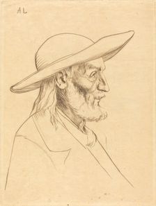 Breton Peasant (Paysan breton). Creator: Alphonse Legros