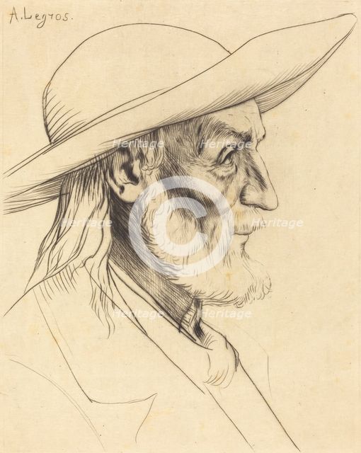 Breton Peasant (Paysan breton). Creator: Alphonse Legros.