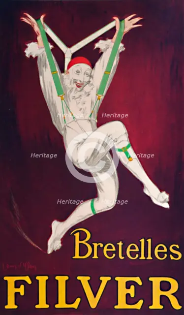 'Bretelles Filver - French Poster', c1926. Artist: Jean D'ylen.