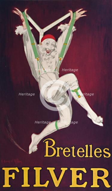 'Bretelles Filver - French Poster', c1926. Artist: Jean D'ylen.