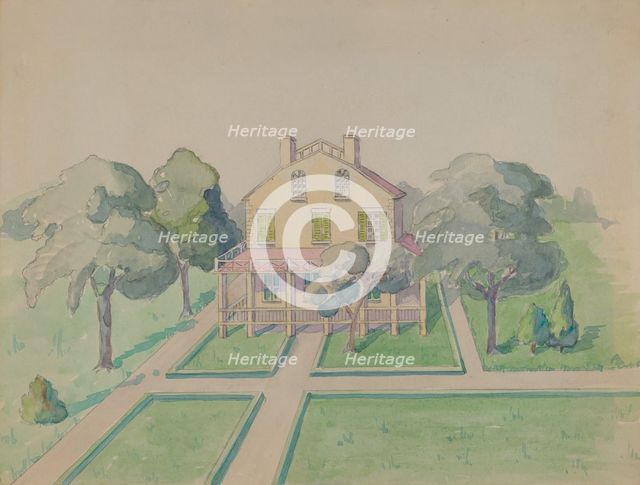 Brevoort Estate, 1935/1942. Creator: Gladys Cook.