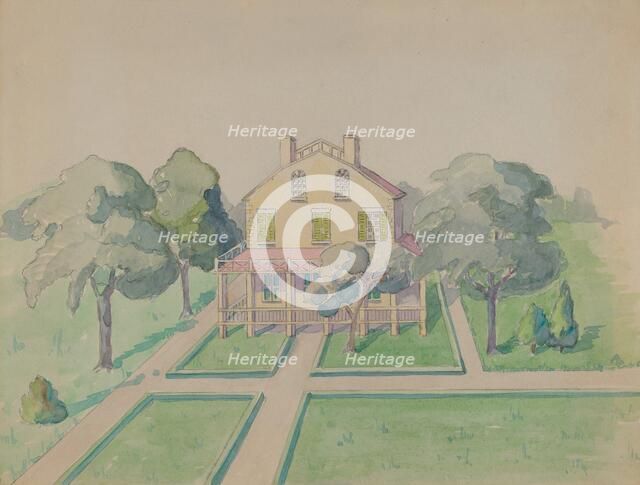 Brevoort Estate, 1935/1942. Creator: Gladys Cook.