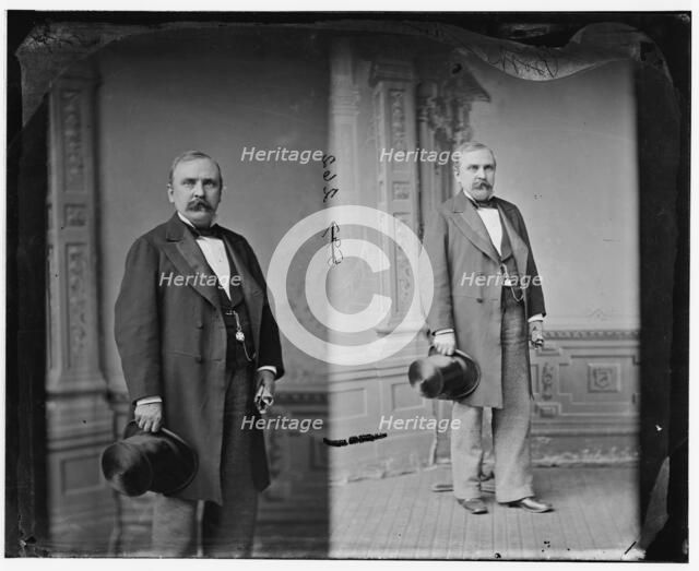 Brevet Lt. Colonel George Baker Corkhill, 1865-1880. Creator: Unknown.