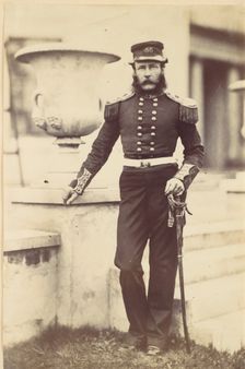Brevet Lieutenant Colonel Cure, 1856. Creator: Alfred Capel-Cure