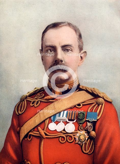 Brevet Lieutenant-Colonel HCO Plumer, Commanding at Tuli, Rhodesia, 1902.Artist: Bassano Studio