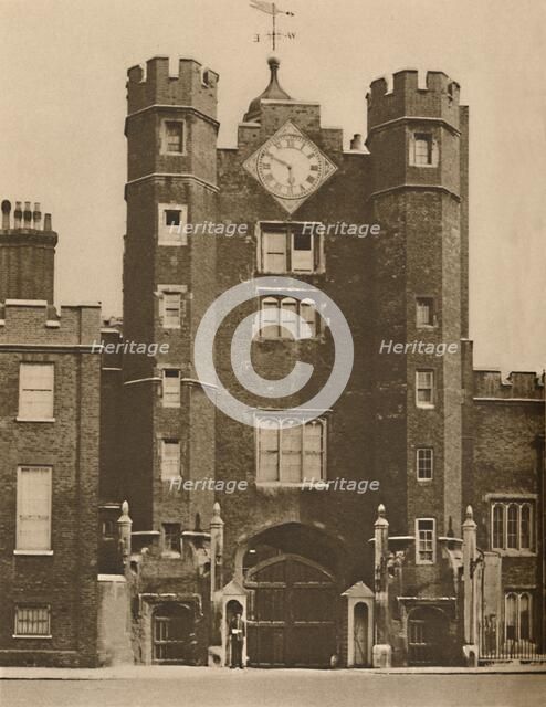 'Brick Gate House for a Royal Hunting Lodge in St. James's', c1935. Creator: Donald McLeish.