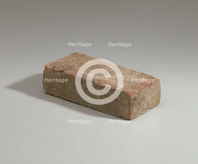 Brick from Harriet Tubman Home, 1880-1882. Creator: Unknown.