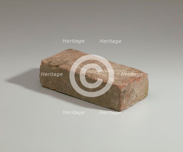 Brick from Harriet Tubman Home, 1880-1882. Creator: Unknown.