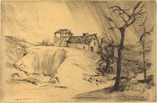 Brick-works (La Briqueterie). Creator: Alphonse Legros