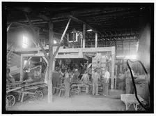 Brick Yard near Mount Vernon, Va., between 1910 and 1917. Creator: Harris & Ewing