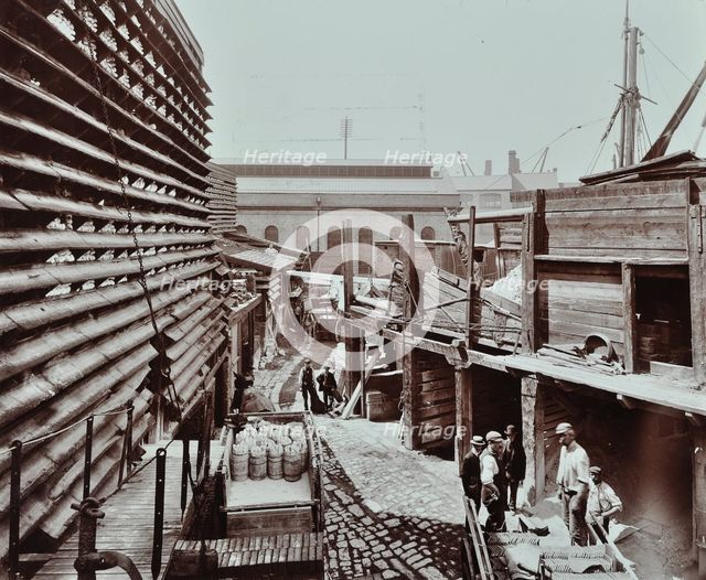 Brickworks, Nine Elms Lane, Battersea, London, August 1906. Artist: Unknown.