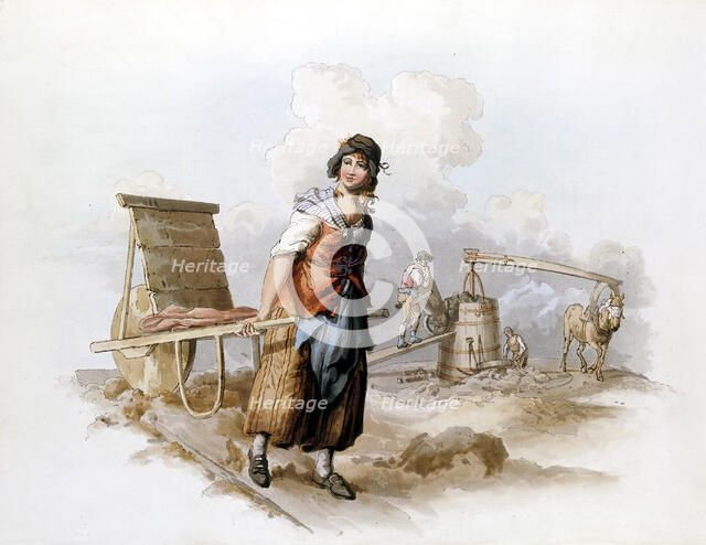 Brickfield, 1808. Artist: William Henry Pyne