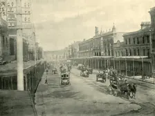 Brickfield Hill, Sydney 1901. Creator: Unknown