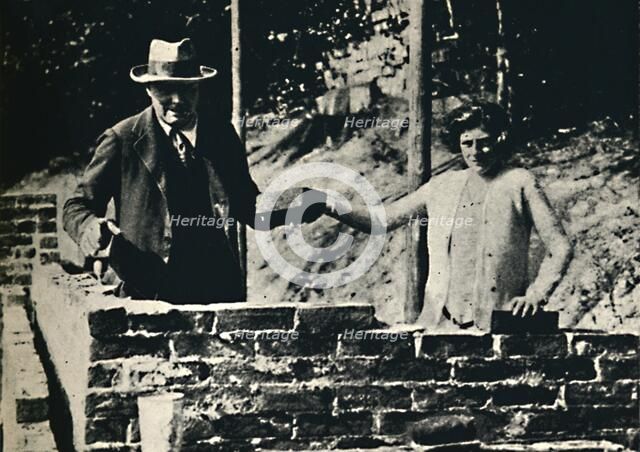 'Bricklayer and Artisan', 1928, (1945). Creator: Unknown.