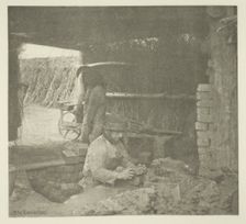 Brickmaking (Norfolk), c. 1883/87, printed 1888. Creator: Peter Henry Emerson
