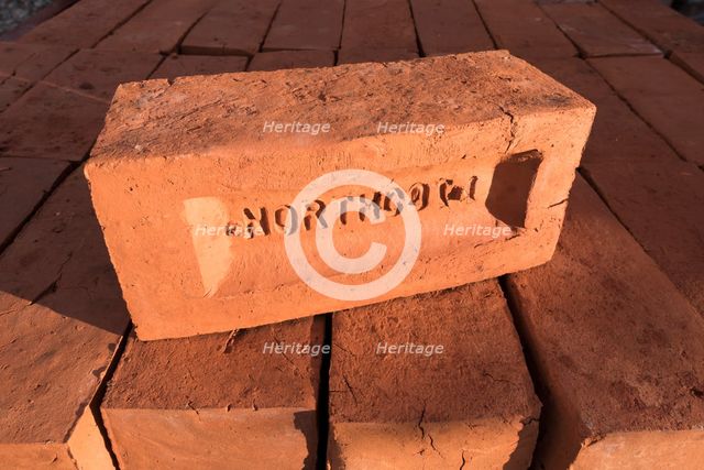 Bricks, Flaxmill Maltings, Ditherington, Shrewsbury, Shropshire, 2017. Creator: Steven Baker.