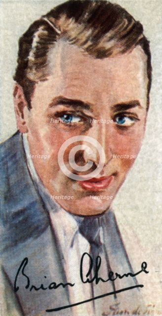Brian Aherne, (1902-1986), English film actor who found success in Hollywood, 20th century. Artist: Unknown
