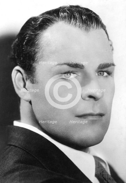 Brian Donlevy (1901-1972), American actor, c1930s-c1940s. Artist: Unknown