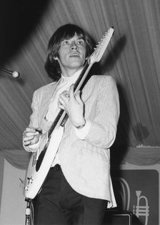 Brian Jones, Rolling Stones, Richmond Jazz and Blues Festival, London, 1964. Creator: Brian Foskett