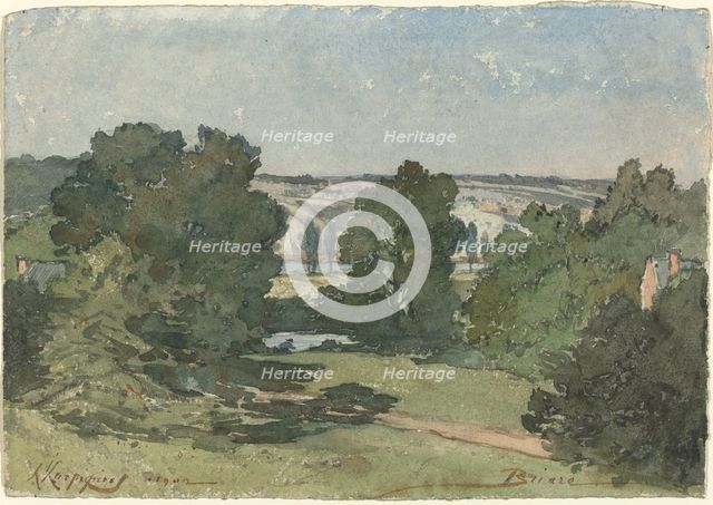 Briare, 1902. Creator: Henri-Joseph Harpignies.
